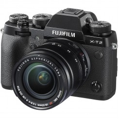 FUJIFILM X-T2 Mirrorless Digital Camera ( Black / Graphite Silver )